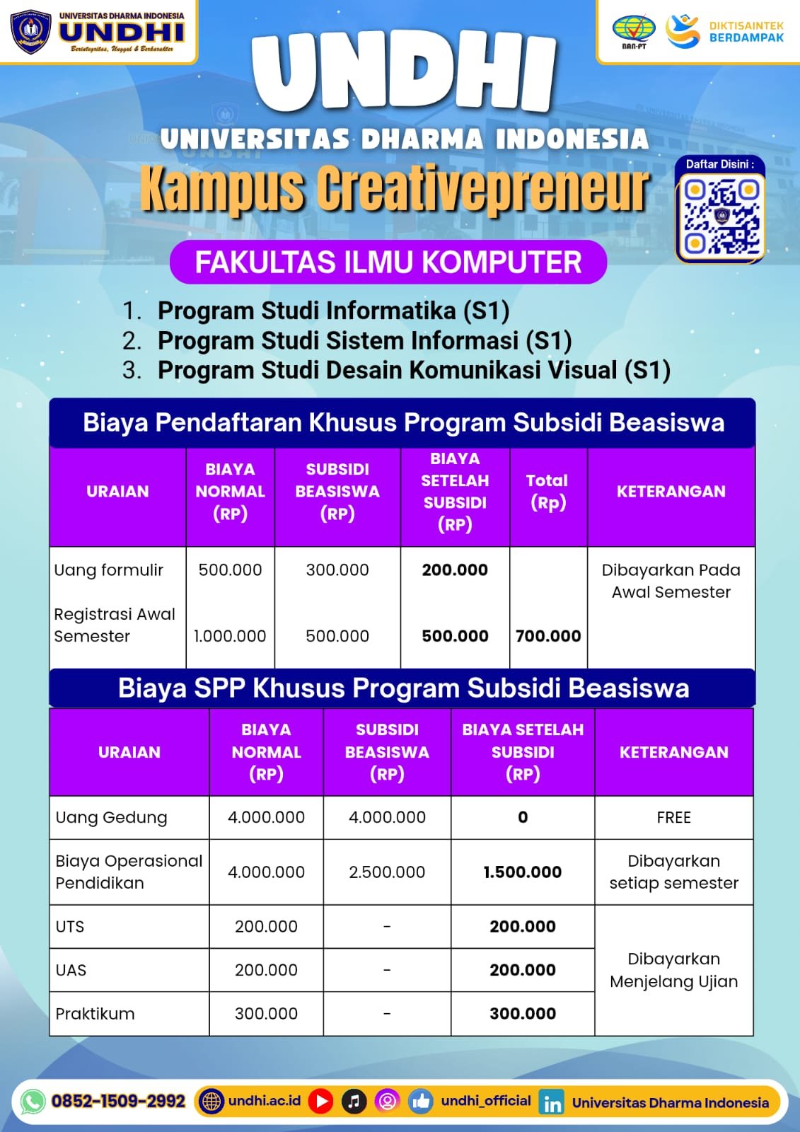 Pengumuman PMB 30 May 2026
