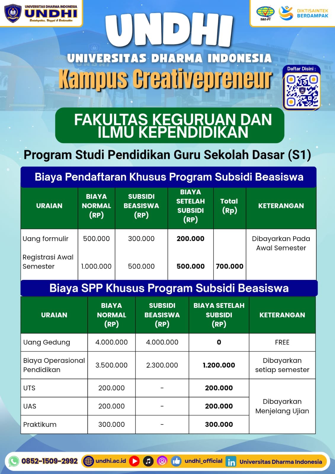 Pengumuman PMB 30 May 2026